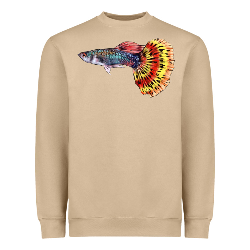 Guppy Fish Heavyweight Sweatshirt by LillyAllenDesigns | Teevron