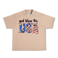 Burro god bless the usa Urban Heavy Tee - NancyCooperArtShop