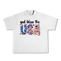 Lunar Rock god bless the usa Urban Heavy Tee - NancyCooperArtShop