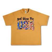 Peanut Butter god bless the usa Urban Heavy Tee - NancyCooperArtShop