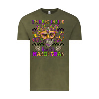 Vintage Olive i'm dead inside but it's mardi gras Vintage Tee - Jasminsmagicworld