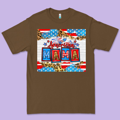 American Mama 20oz Tumbler Premium Tee Designed By Neo Western