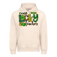 Sandshell St. Patrick's One lucky Teacher Urban Hoodie - OliviaCreatesArt
