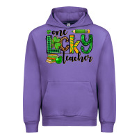 Tulip St. Patrick's One lucky Teacher Urban Hoodie - OliviaCreatesArt