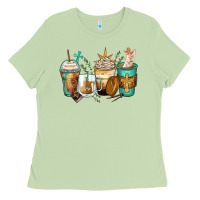 Matcha jesus coffee cups Ladies Tee - Zillion Design Studio