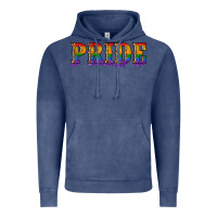 Vintage Denim pride lgbtq glitter Vintage Hoodie - Artiststas