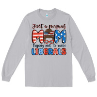 Moon Dust just a normal mom trying not to raise liberals Long Sleeve Tee - MaliasSmallBusiness