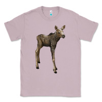 Lilac moose fawn deer Classic Tee - LillyAllenDesigns