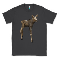 Smoke moose fawn deer Classic Tee - LillyAllenDesigns