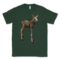 Sports Green moose fawn deer Classic Tee - LillyAllenDesigns