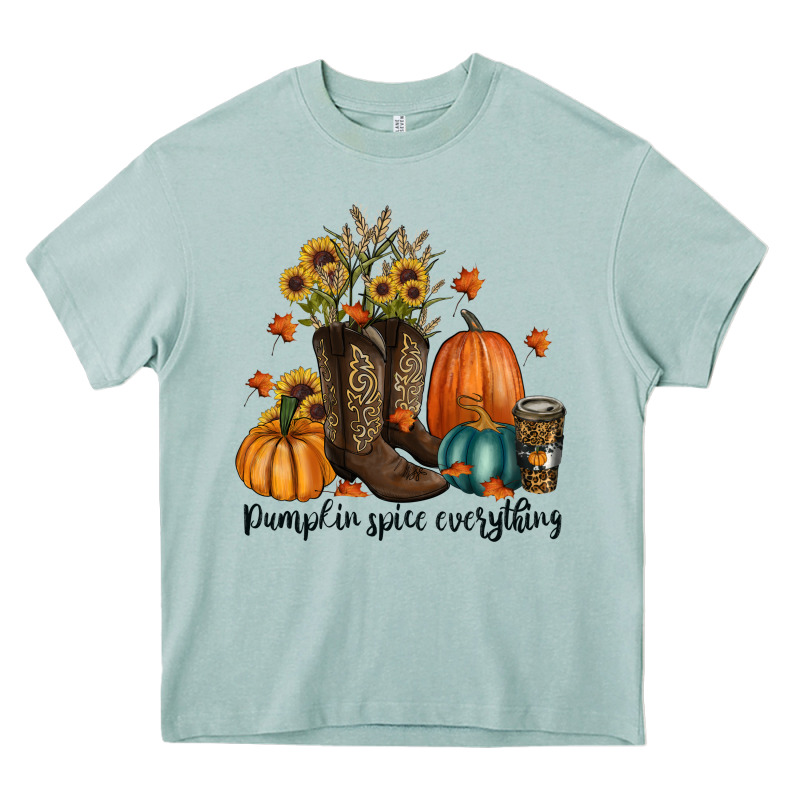 Pumpkin Spice Everything Heavy Core Tee by RanaPortraitStore | Teevron
