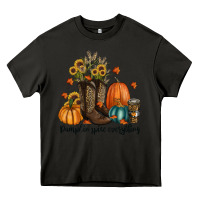 Asphalt pumpkin spice everything Heavy Core Tee - RanaPortraitStore