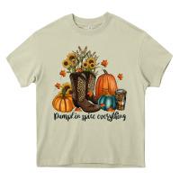 Mossy pumpkin spice everything Heavy Core Tee - RanaPortraitStore