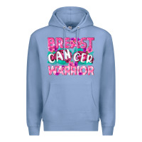 Colony Blue Breast Cancer Warrior Premium Hoodie - texasbilliewilder