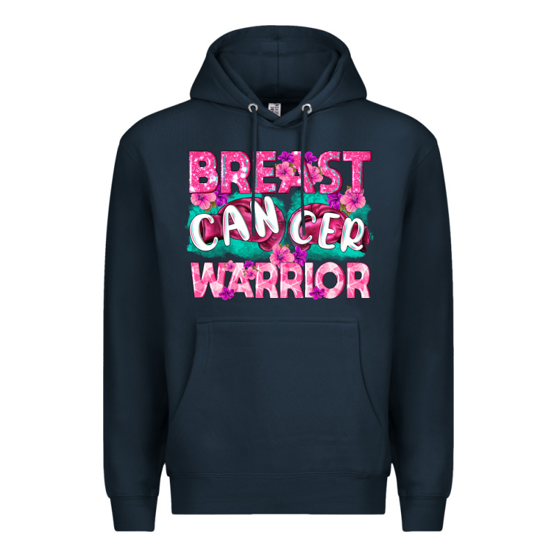 Breast Cancer Warrior Premium Hoodie by texasbilliewilder | Teevron