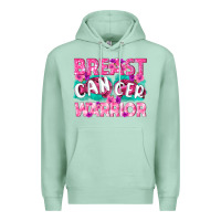 Seafoam Breast Cancer Warrior Premium Hoodie - texasbilliewilder