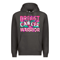 Smoke Breast Cancer Warrior Premium Hoodie - texasbilliewilder