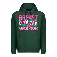 Sports Green Breast Cancer Warrior Premium Hoodie - texasbilliewilder