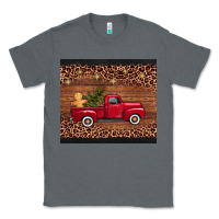 Charcoal Heather Christmas truck Classic Tee - AdoDesignShop
