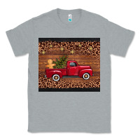 Heather Grey Christmas truck Classic Tee - AdoDesignShop