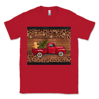 Red Christmas truck Classic Tee - AdoDesignShop