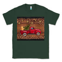Sports Green Christmas truck Classic Tee - AdoDesignShop