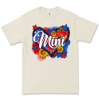 Bone American mini heart Premium Tee - Neo Western