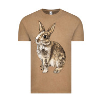 Vintage Coffee Rabbit Vintage Tee - LillyAllenDesigns