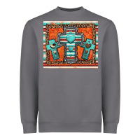 Storm turquoise gemstone crosses Heavyweight Sweatshirt - Jasminsmagicworld
