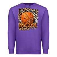 Purple basketball mom Premium Sweatshirt - Bettercallsaul