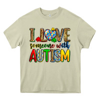 Mossy i love someone with autism Heavy Core Tee - Zillion Design Studio