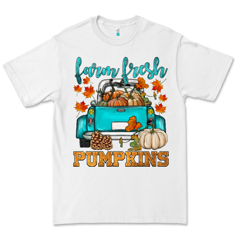 Farm Fresh Pumpkins Premium Tee by HRA Design Shop | Teevron