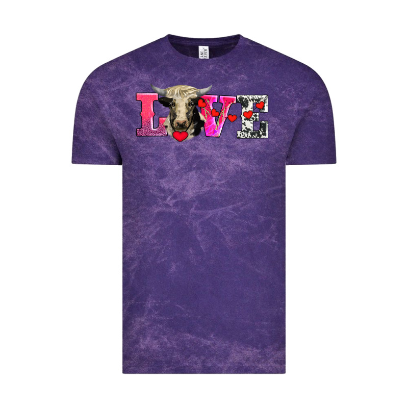 Love With Holstein Cow Vintage Tee by AdoDesignShop | Teevron