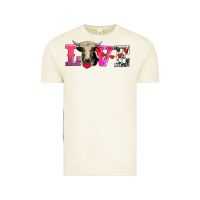 Vintage Arctic love with holstein cow Vintage Tee - AdoDesignShop