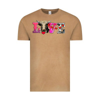 Vintage Camel love with holstein cow Vintage Tee - AdoDesignShop