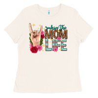 Bone rockin the mom life mothers day Ladies Tee - texasbilliewilder