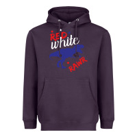 Plum 4th of July Dinosaur Heavyweight Hoodie - Bettercallsaul