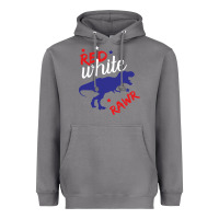 4th Of July Dinosaur Heavyweight Hoodie | Teevron