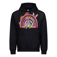 Black Easter rainbow Urban Hoodie - OliviaCreatesArt