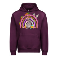 Mauve Wine Easter rainbow Urban Hoodie - OliviaCreatesArt