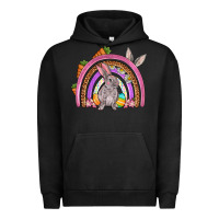 Pigment Black Easter rainbow Urban Hoodie - OliviaCreatesArt