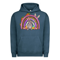 Pigment Midnight Navy Easter rainbow Urban Hoodie - OliviaCreatesArt