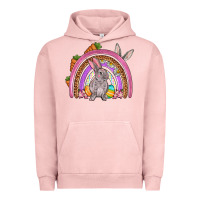Pigment Salmon Easter rainbow Urban Hoodie - OliviaCreatesArt