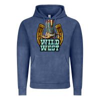 Vintage Denim wild west Vintage Hoodie - JahusDesignShop