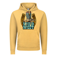 Vintage Mustard wild west Vintage Hoodie - JahusDesignShop