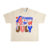 Sandshell happy 4th of july Urban Heavy Tee - NancyCooperArtShop