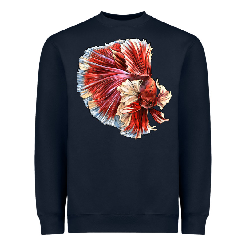 Betta Fish Heavyweight Sweatshirt by LillyAllenDesigns | Teevron