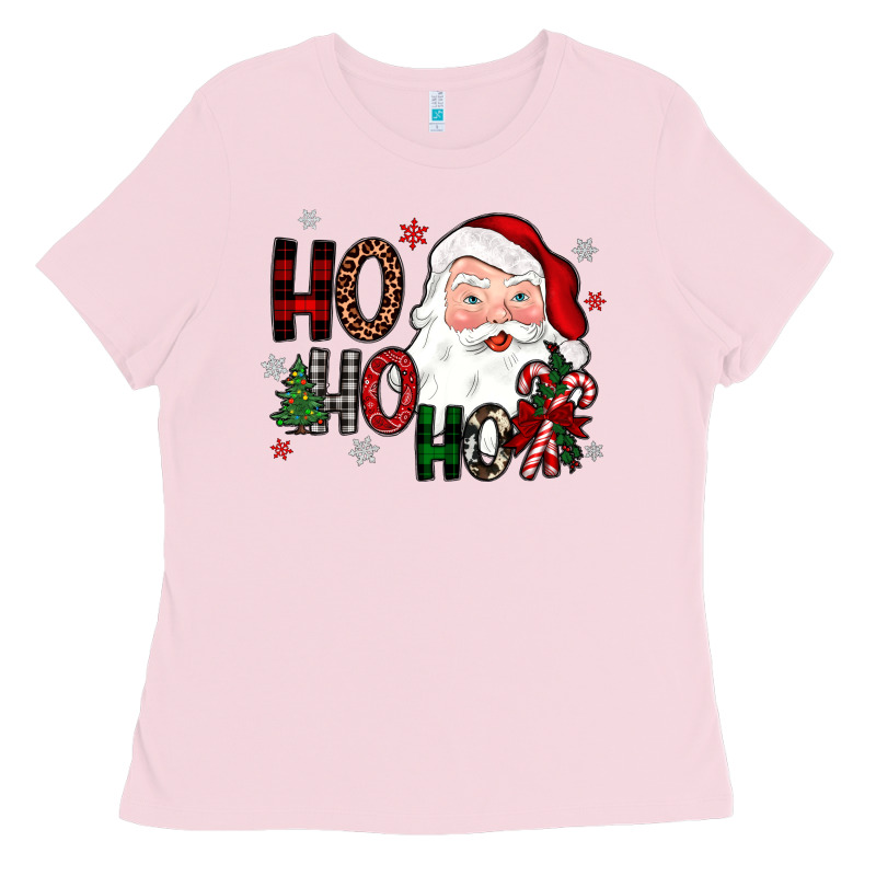 Ho Ho Ho Ladies Tee by JahusDesignShop | Teevron