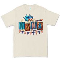 Bone American Nana 4th of july Premium Tee - CowGirlArtShop