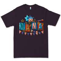 Plum American Nana 4th of july Premium Tee - CowGirlArtShop